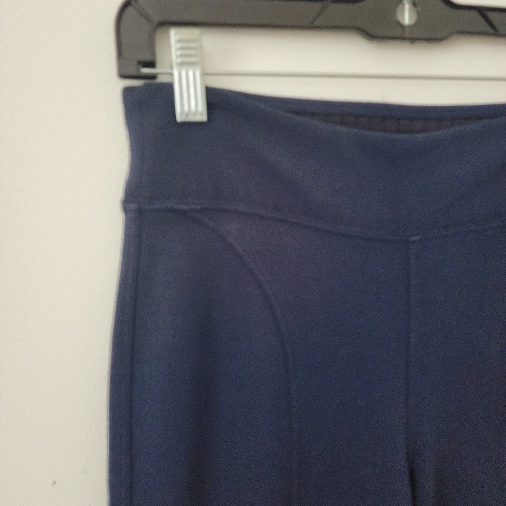 Kit and Ace Pull On Fit and Flare Cropped Pants in Navy Blue Size 4 - Picture 7 of 13